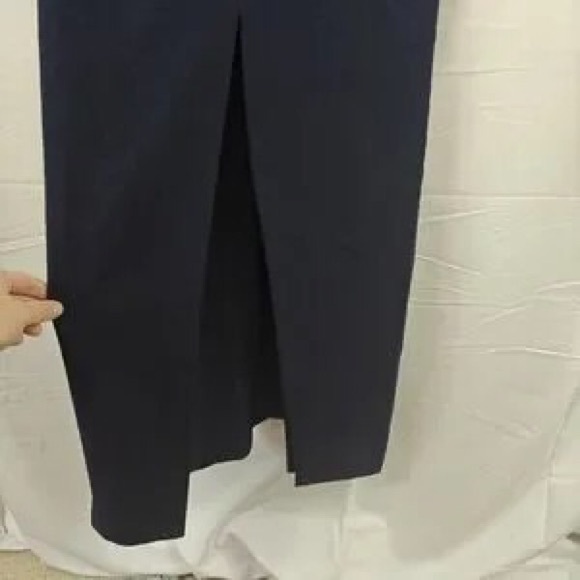 Black Halo Navy Backless Dress - Picture 8 of 8